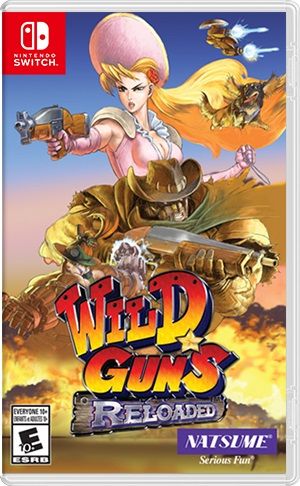 Front Cover for Wild Guns: Reloaded (Nintendo Switch) (download release): 1st version