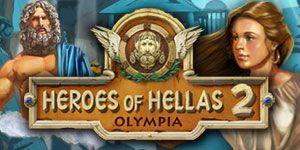 Front Cover for Heroes of Hellas 2: Olympia (Windows) (gamehouse electronic release)