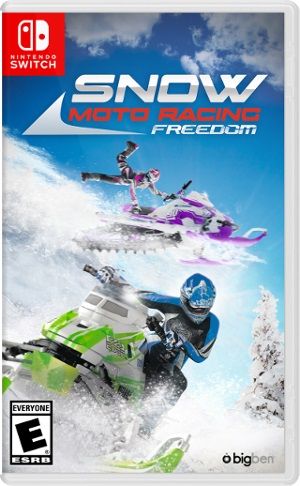 Front Cover for Snow Moto Racing Freedom (Nintendo Switch) (download release): 1st version
