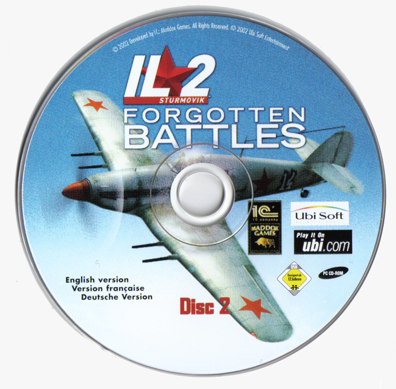 Media for Hitlist 2004 (Windows): <i>IL-2 Sturmovik: Forgotten Battles</i> Disc 2/2