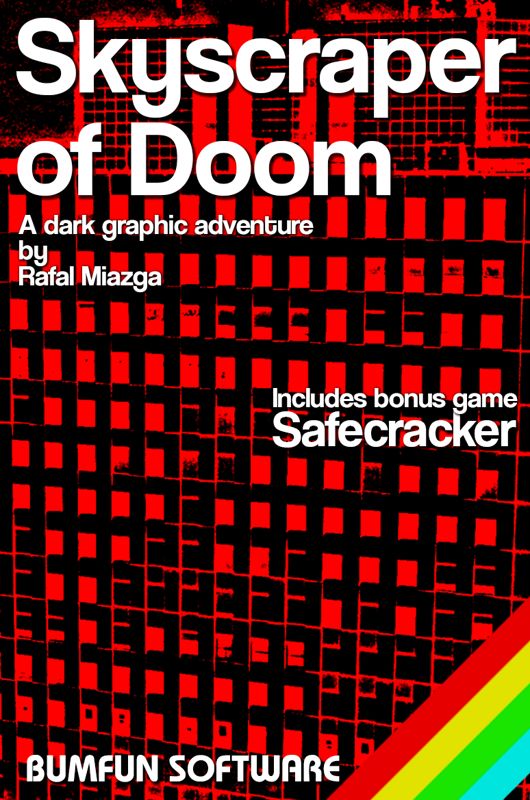 Front Cover for Skyscraper of Doom (ZX Spectrum) (1st physical release (Bum Fun Software))