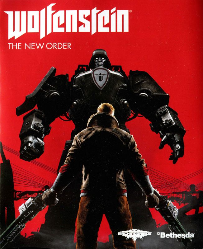 Manual for Wolfenstein: The New Order (PlayStation 4): Front