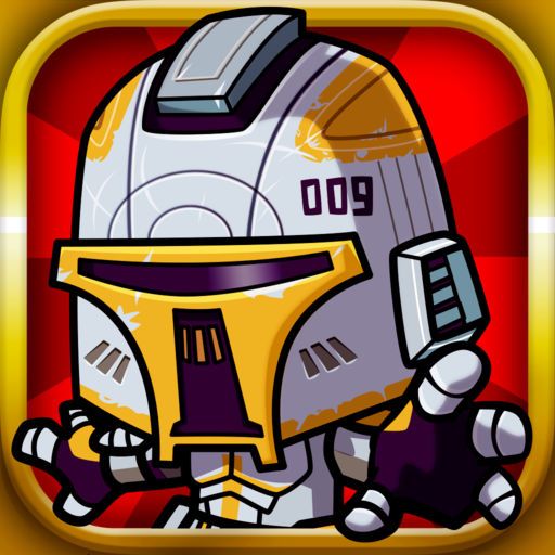 Front Cover for Bounty Hunter vs Zombie: The Intergalactic Undead Wars (iPad and iPhone)