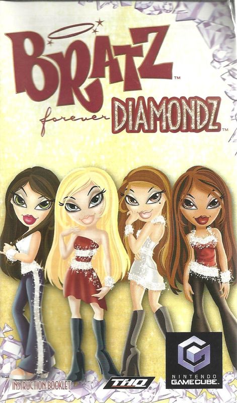 Manual for Bratz Forever Diamondz (GameCube): English Front