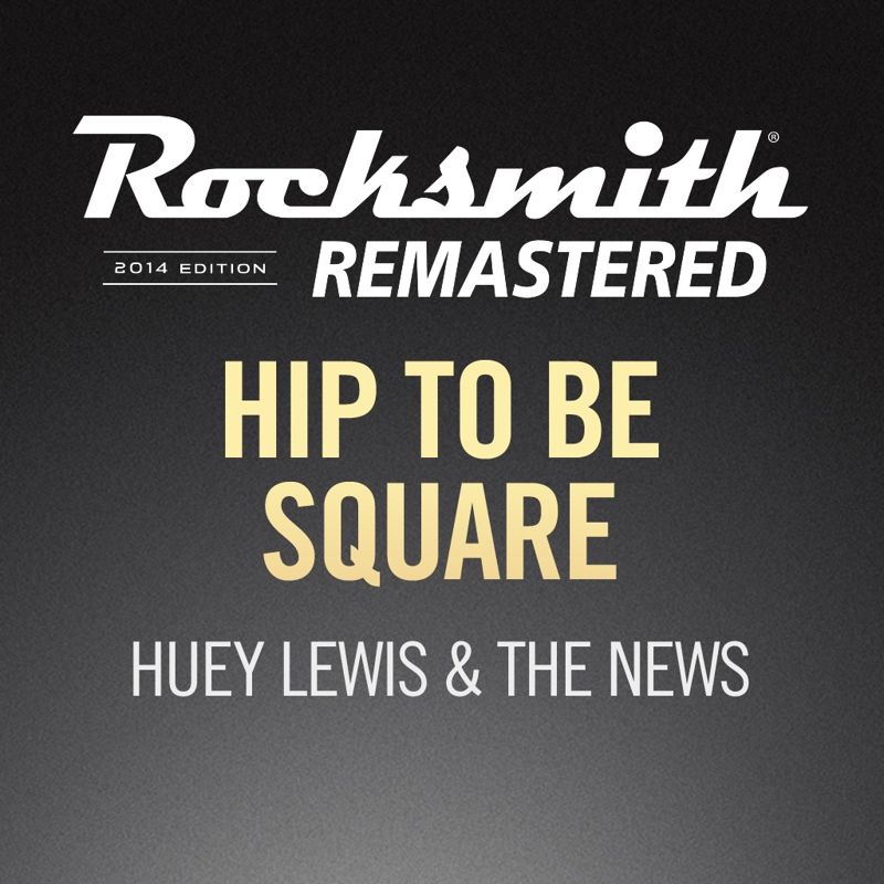 Front Cover for Rocksmith: All-new 2014 Edition - Huey Lewis & The News: Hip To Be Square (PlayStation 3 and PlayStation 4) (download release)