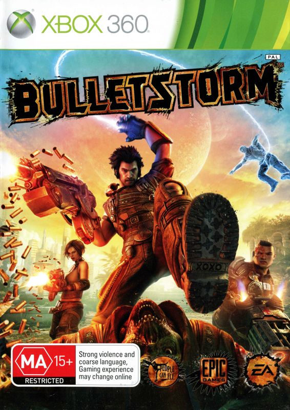 Front Cover for Bulletstorm (Xbox 360)