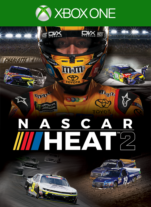 Front Cover for NASCAR Heat 2: Hot Pass (Xbox One) (download release): 1st version