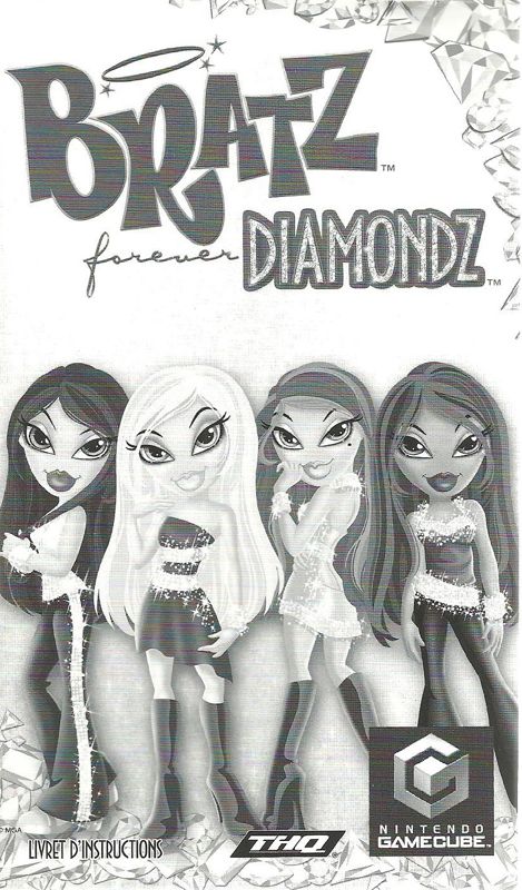 Manual for Bratz Forever Diamondz (GameCube): French Front