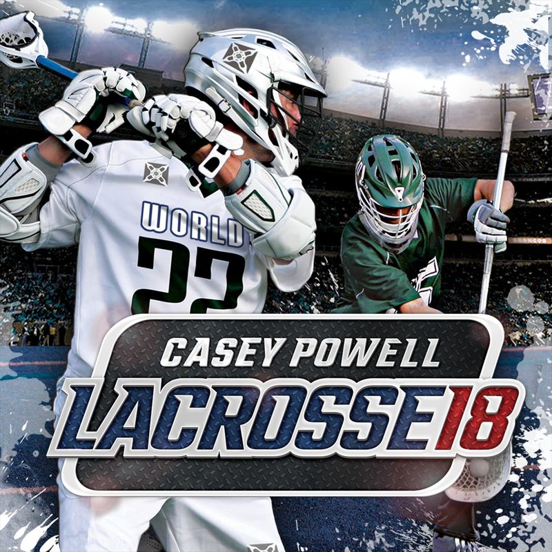 Casey Powell Lacrosse 18 cover or packaging material MobyGames