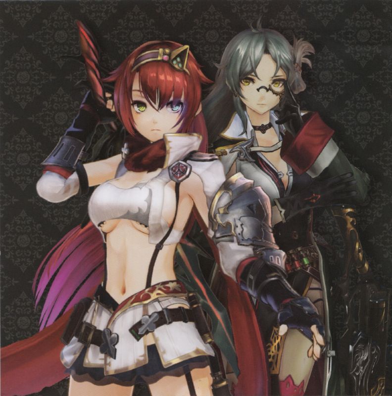 Soundtrack for Nights of Azure 2: Bride of the New Moon (Limited Edition) (PlayStation 4): Jewel Case - Inlay - Left
