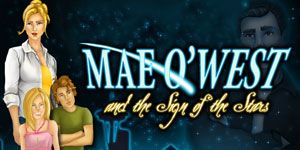 Front Cover for Mae Q'West and the Sign of the Stars (Macintosh and Windows) (GameHouse release)