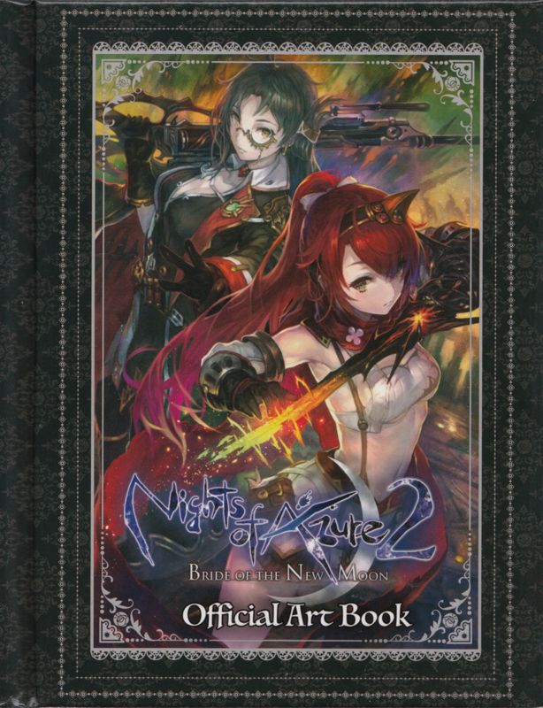 Extras for Nights of Azure 2: Bride of the New Moon (Limited Edition) (PlayStation 4): Art Book - Front