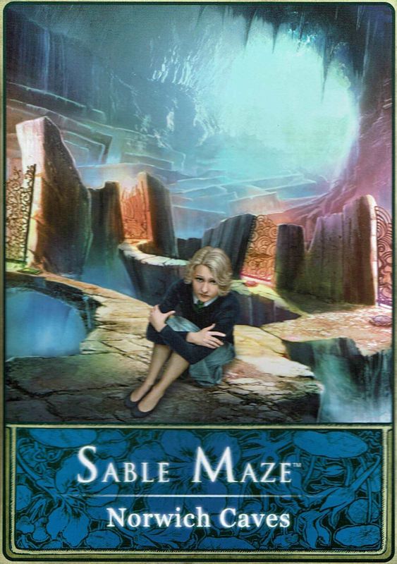 Extras for Sable Maze: Norwich Caves (Windows): Info Card - Front