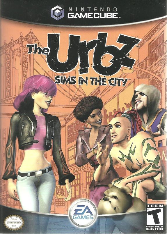 Front Cover for The Urbz: Sims in the City (GameCube) (second release)