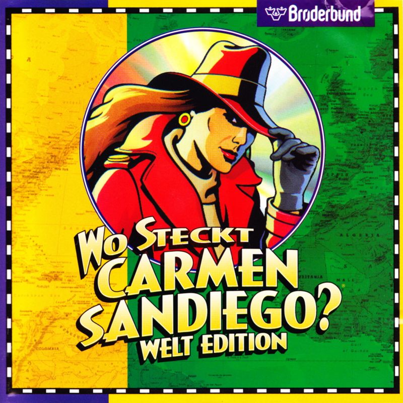 Other for Where in the World is Carmen Sandiego? (CD-ROM) (Windows 3.x): Jewel Case - Front