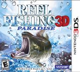 Front Cover for Reel Fishing Paradise 3D (Nintendo 3DS) (download release)
