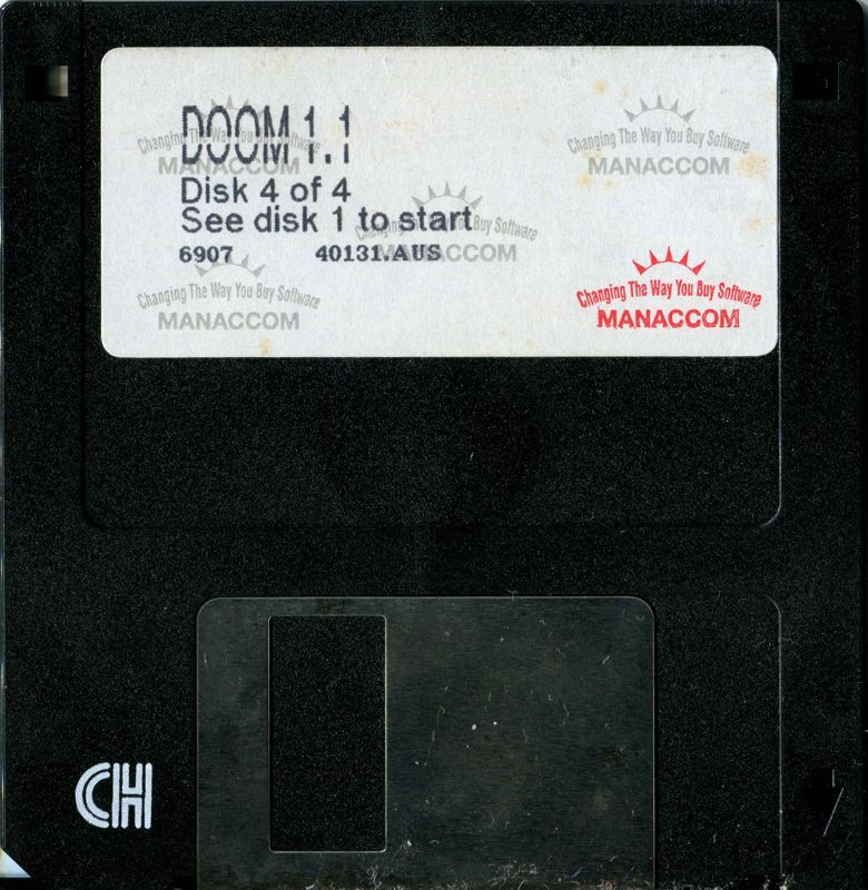Media for Doom (DOS): Disk 4/4