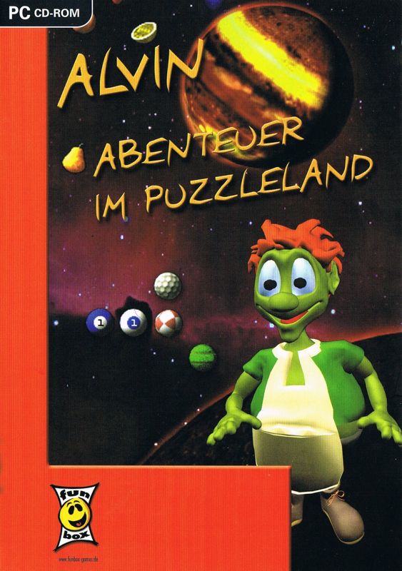 Front Cover for Alvin: Abenteuer im Puzzleland (Windows) (Fun Box release)
