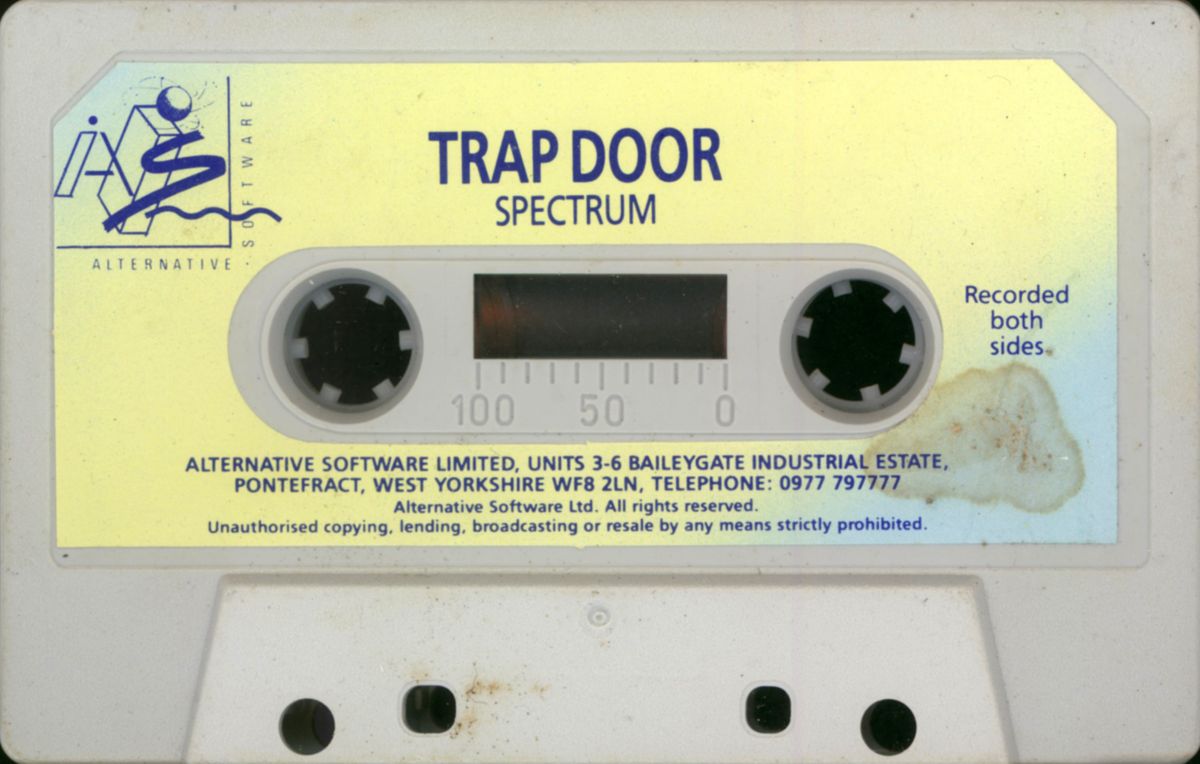 Media for The Trap Door (ZX Spectrum) (Budget re-release (Alternative Software Ltd: 199 Range))
