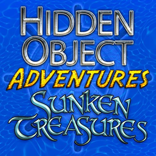 Front Cover for Hidden Object Adventures: Sunken Treasures (iPhone)