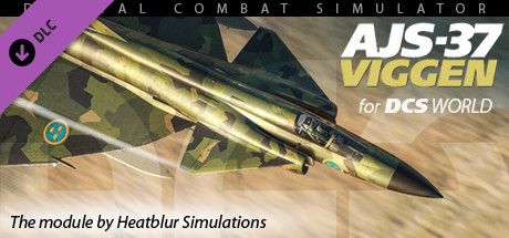 Front Cover for DCS: AJS-37 Viggen (Windows) (Steam release)