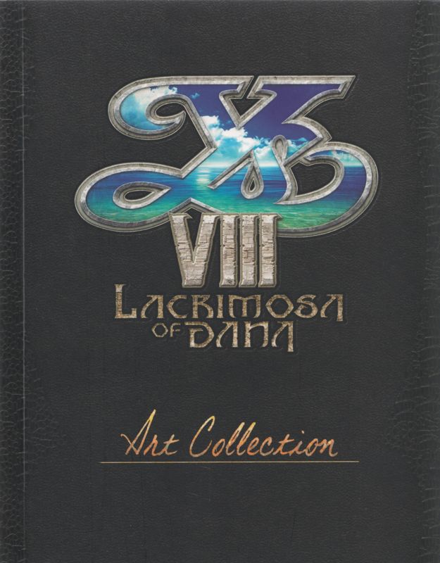 Extras for Ys VIII: Lacrimosa of Dana (Limited Edition) (PlayStation 4): Art Collection - Front