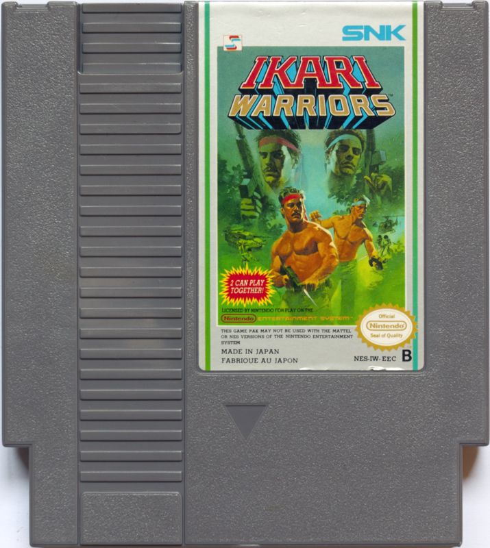 Ikari Warriors cover or packaging material MobyGames