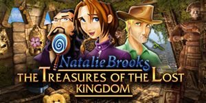 Front Cover for Natalie Brooks: The Treasures of the Lost Kingdom (Windows) (GameHouse release)