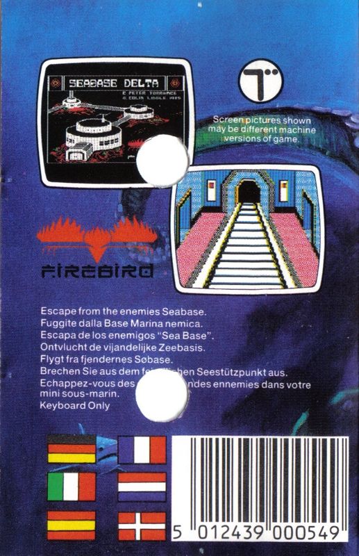 Seabase Delta cover or packaging material - MobyGames