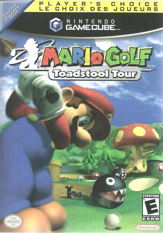 Mario Golf: Toadstool Tour cover or packaging material - MobyGames