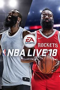 Front Cover for NBA Live 18 (Xbox One) (download release): 2nd version