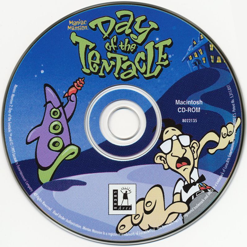 Maniac Mansion Day of the Tentacle cover or packaging material MobyGames