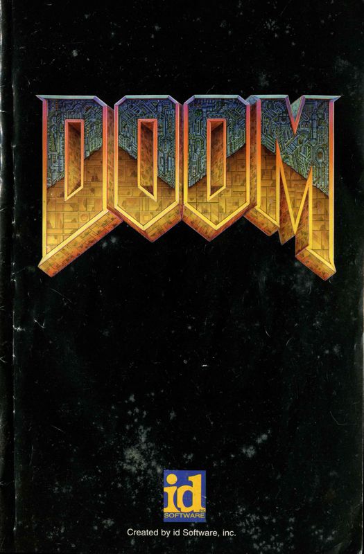 Manual for Doom (DOS): Front