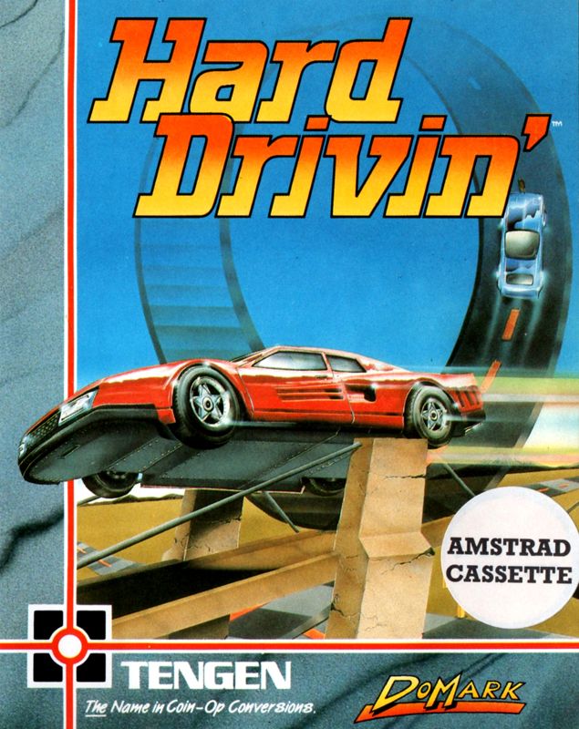 Front Cover for Hard Drivin' (Amstrad CPC)