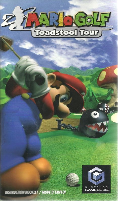 Mario Golf: Toadstool Tour cover or packaging material - MobyGames