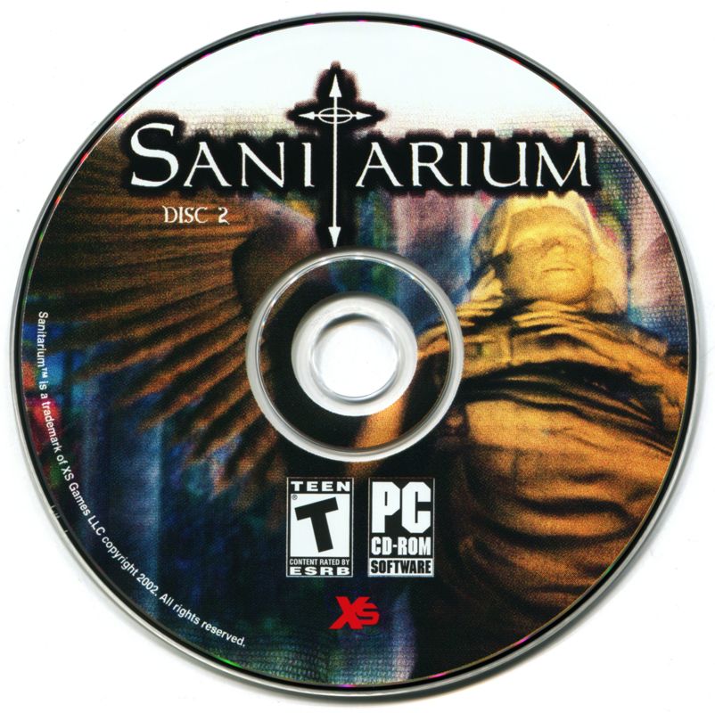 Media for Sanitarium (Windows) (XS Games release): Disc 2