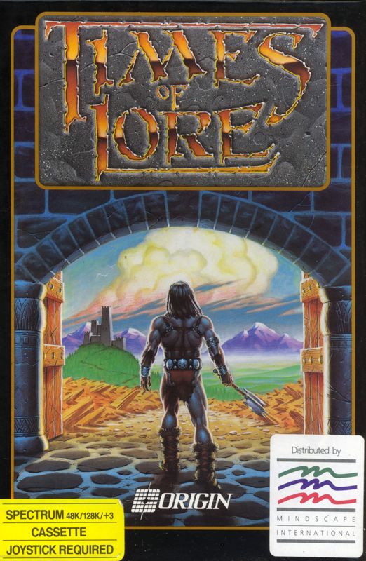 Front Cover for Times of Lore (ZX Spectrum) (cassette version (48K/128K/+3))