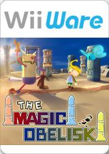 Front Cover for The Magic Obelisk (Wii) (download release)