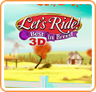 Front Cover for Let's Ride: Best in Breed 3D (Nintendo 3DS) (download release)