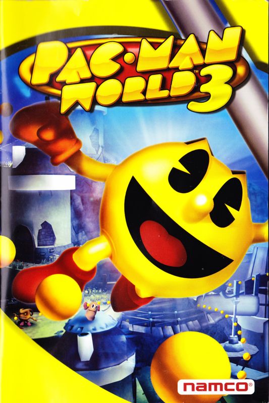 Manual for Pac-Man World 3 (Windows): Front