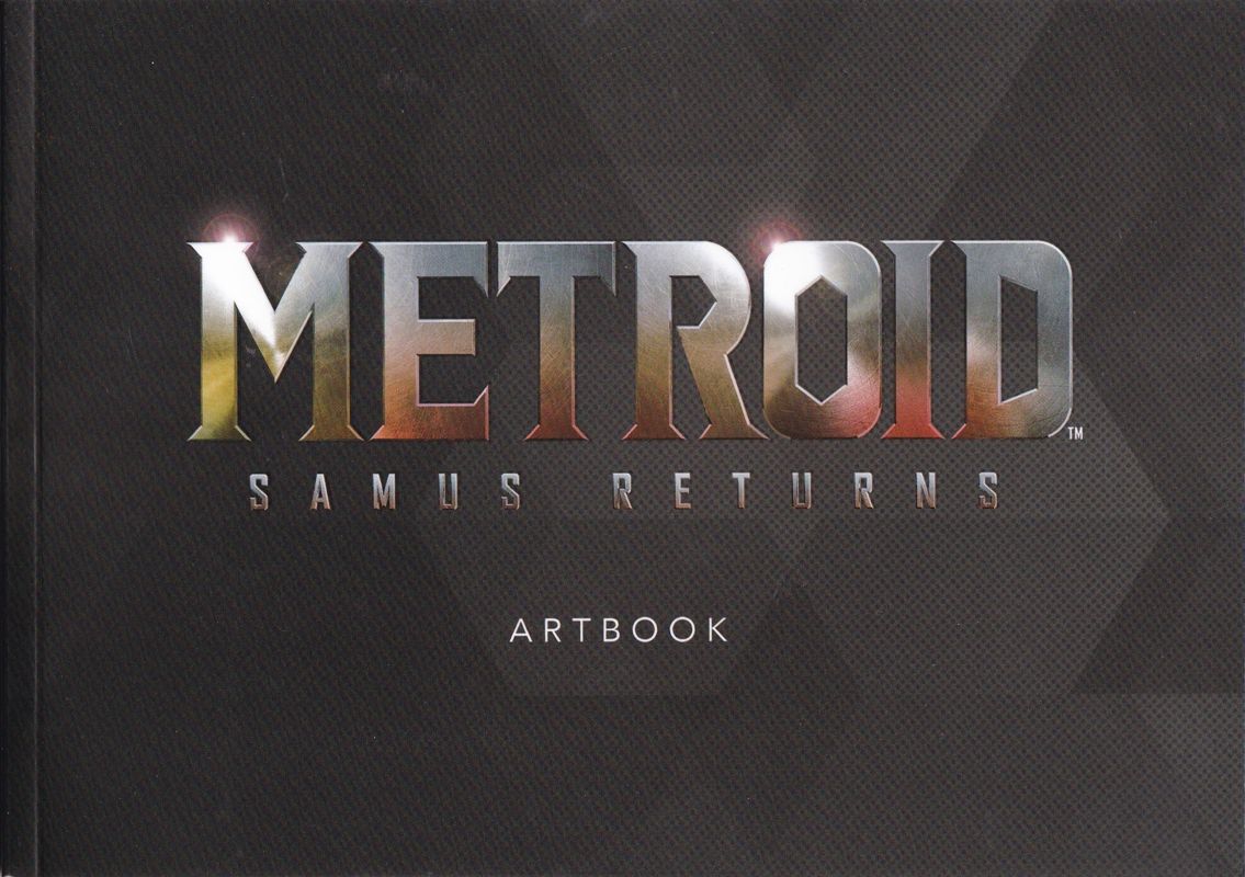 Extras for Metroid: Samus Returns (Legacy Edition) (Nintendo 3DS): Art Book - Front