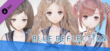 Front Cover for Blue Reflection: Sailor Swimsuits Set C (Lime, Fumio, Chihiro) (Windows) (Steam release)