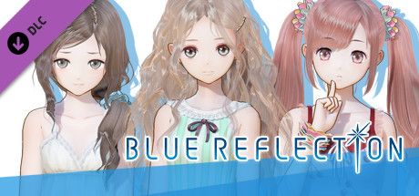 Front Cover for Blue Reflection: Summer Clothes Set C (Lime, Fumio, Chihiro) (Windows) (Steam release)