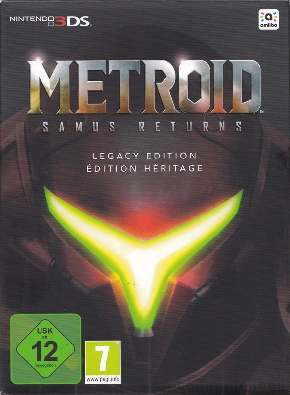 Front Cover for Metroid: Samus Returns (Legacy Edition) (Nintendo 3DS)