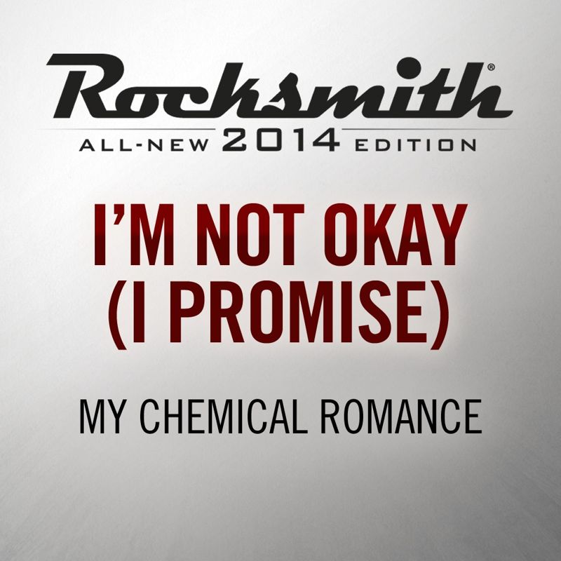 Front Cover for Rocksmith: All-new 2014 Edition - My Chemical Romance: I'm Not Okay (I Promise) (PlayStation 3 and PlayStation 4) (download release)