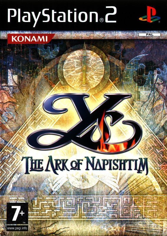 Front Cover for Ys VI: The Ark of Napishtim (PlayStation 2)