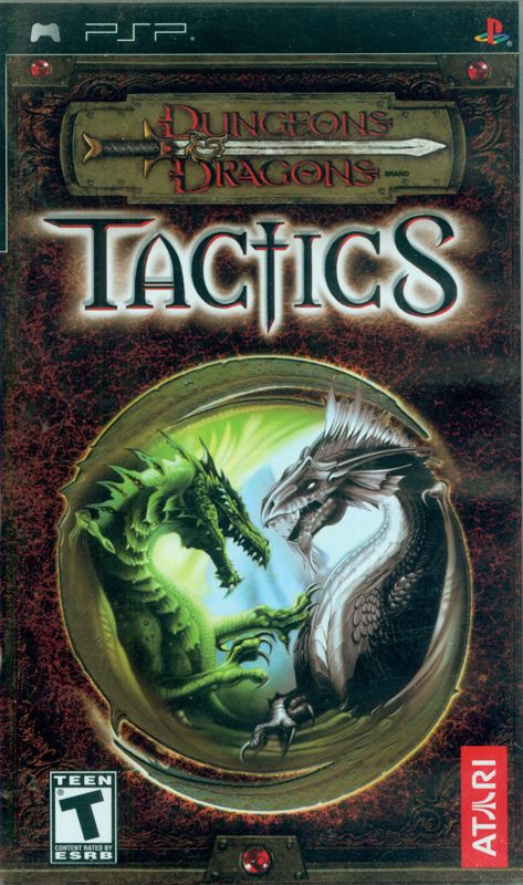 Front Cover for Dungeons & Dragons Tactics (PSP)