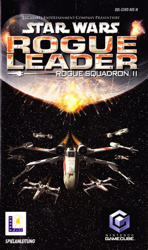 Manual for Star Wars: Rogue Squadron II - Rogue Leader (GameCube): Front