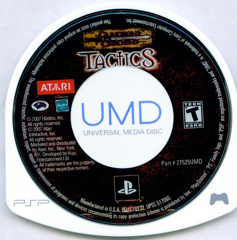Media for Dungeons & Dragons Tactics (PSP)
