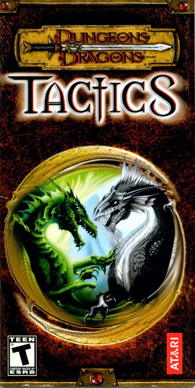 Manual for Dungeons & Dragons Tactics (PSP): Front